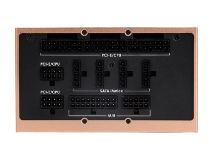 ANTEC High Current Gamer Series HCG1000 Extreme, 1000W Fully Modular, Full-Bridge LLC and DC to DC Converter Design, Full Japanese Caps, PhaseWave Design, 10 Year Warranty