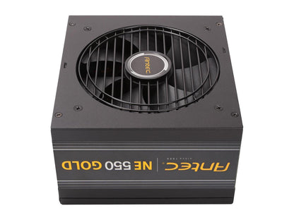 Antec NeoECO Series NE550G 550W ATX 12V / EPS 12V 80 PLUS GOLD Certified Semi-Modular Compact 140 mm Size 7 Year Warranty Power Supply