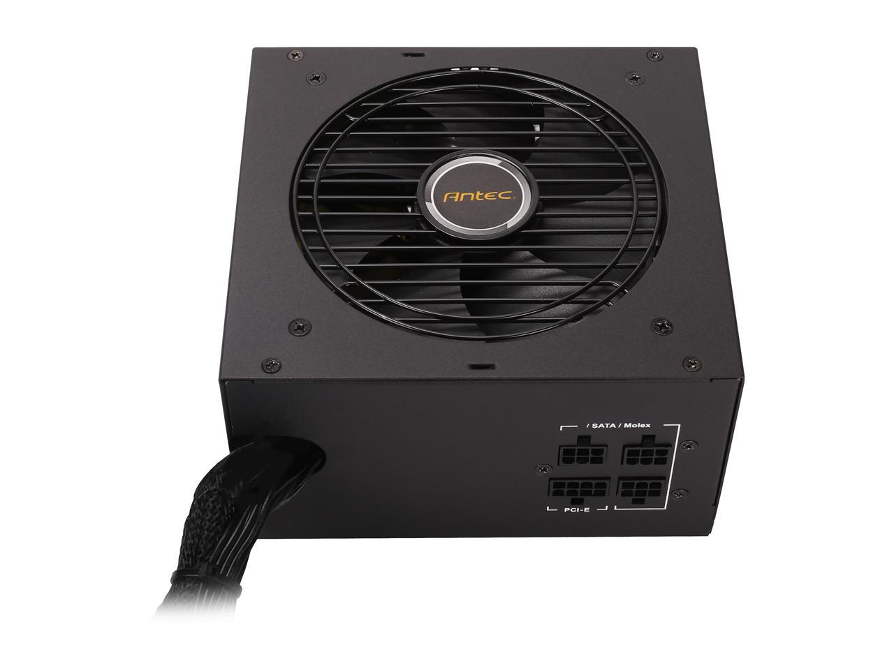 Antec NeoECO Series NE750G 750W ATX 12V / EPS 12V 80 PLUS GOLD Certified Semi-Modular Compact 140 mm Size 7 Year Warranty Power Supply