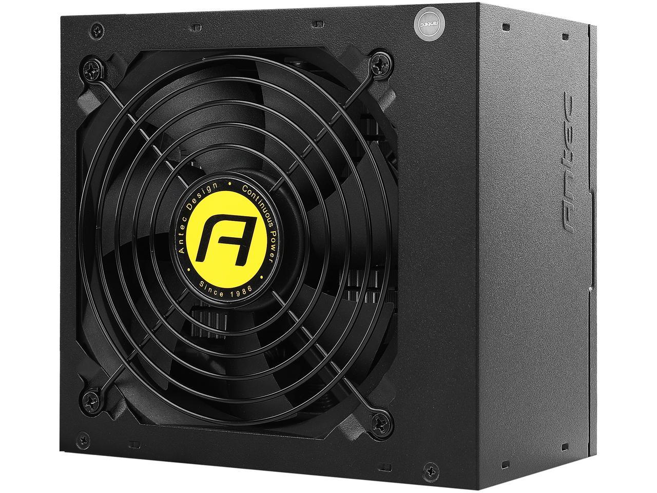 Antec NeoECO Classic NE550C V2, 550W 80 PLUS Bronze Certified, Japanese Heavy-Duty Caps, 120 mm High-Quality Fan, Thermal Manager & 5-Year Warranty