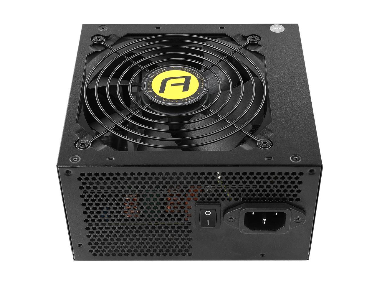 Antec NeoECO Classic NE550C V2, 550W 80 PLUS Bronze Certified, Japanese Heavy-Duty Caps, 120 mm High-Quality Fan, Thermal Manager & 5-Year Warranty