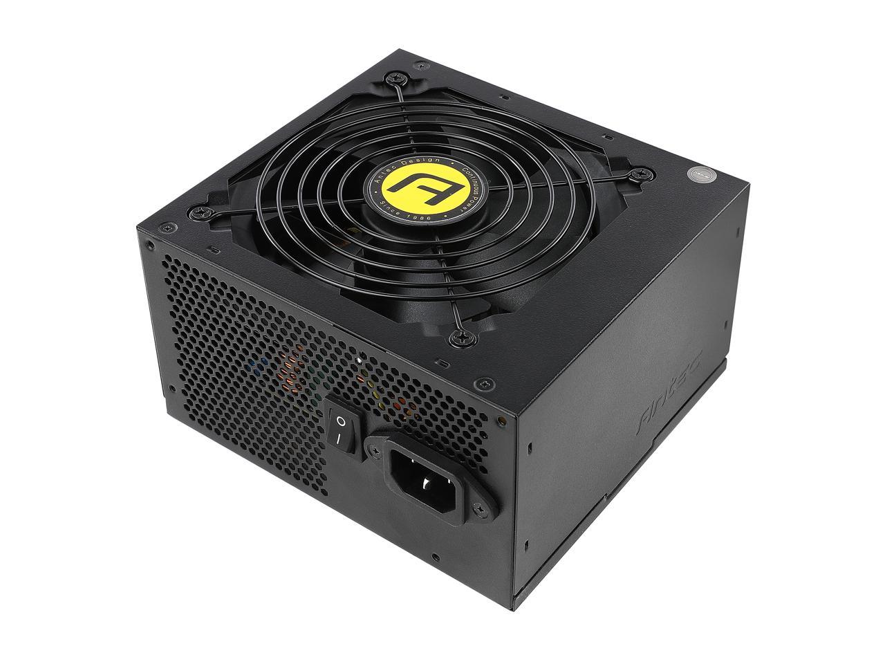 Antec NeoECO Classic NE550C V2, 550W 80 PLUS Bronze Certified, Japanese Heavy-Duty Caps, 120 mm High-Quality Fan, Thermal Manager & 5-Year Warranty
