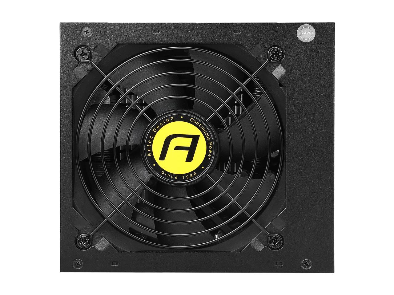 Antec NeoECO Classic NE550C V2, 550W 80 PLUS Bronze Certified, Japanese Heavy-Duty Caps, 120 mm High-Quality Fan, Thermal Manager & 5-Year Warranty