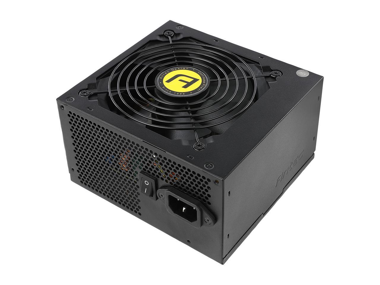 Antec NeoECO Classic NE650C V2, 650W 80 PLUS Bronze Certified, Japanese Heavy-Duty Caps, 120 mm High-Quality Fan, Thermal Manager & 5-Year Warranty