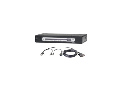BELKIN F1DA104Z OmniView PRO3 USB & PS/2 4-Port KVM Switch