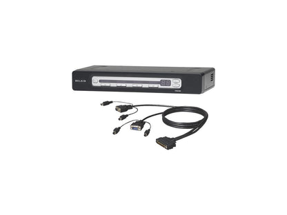 BELKIN F1DA104Z OmniView PRO3 USB & PS/2 4-Port KVM Switch
