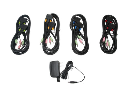 BELKIN F1DS104L 4 Ports SOHO Desktop KVM Switch