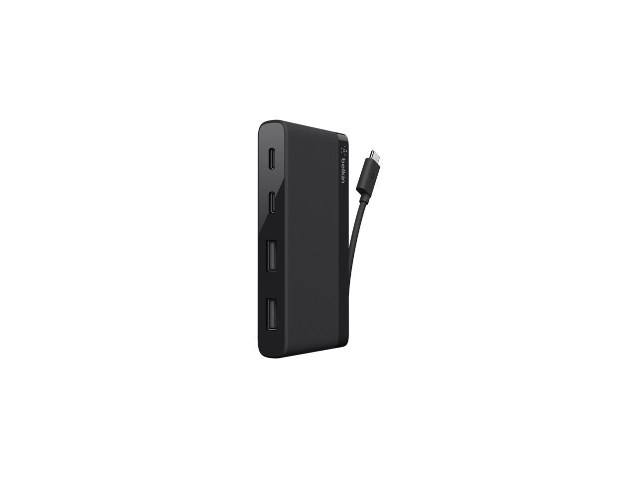 BELKIN F4U090btBLK USB-C 4-Port Mini Hub