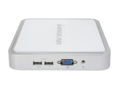 IOGEAR GCS634U MiniView USB KVM Switch with audio and cables