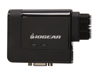 IOGEAR GCS22U 2-Port USB KVM Switch with Cables and Remote