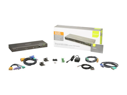 IOGEAR GCS1716 16-Port USB PS/2 Combo KVM Switch