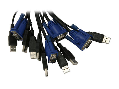 IOGEAR GCS24U 4-Port USB VGA KVM Cable Switch