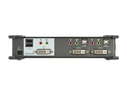 IOGEAR GCS1102 2-Port DVI KVMP Switch w/ Cables