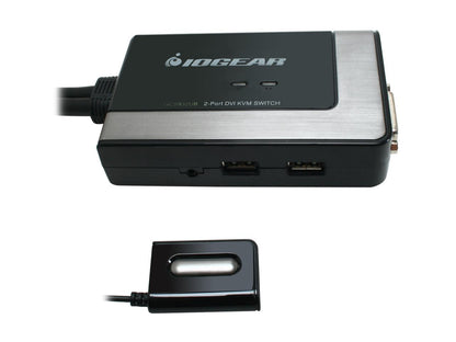 IOGEAR GCS932UB 2-Port USB DVI KVM with Audio and Mic.