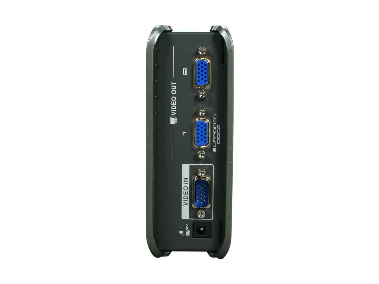IOGEAR GVS72 2-Port VGA Video Splitter