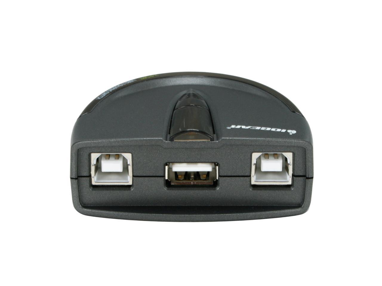 IOGEAR GUB231 2-Port USB 2.0 Automatic Printer Switch