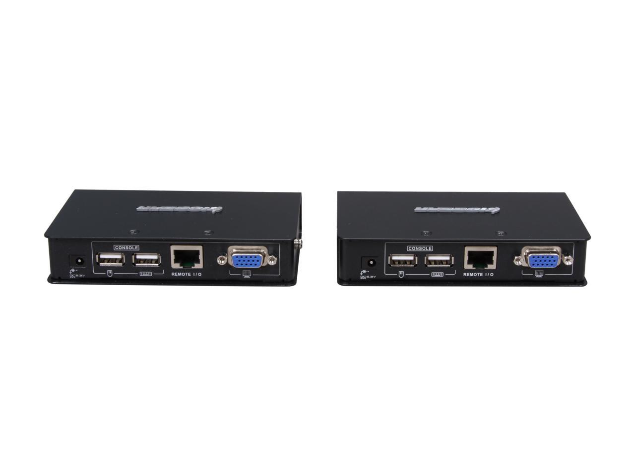 IOGEAR GCE500U USB VGA KVM Console Extender