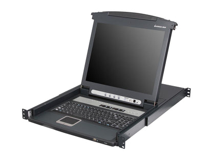 IOGEAR GCL1808KITU 8-Port LCD Combo KVM Switch with USB KVM Cables