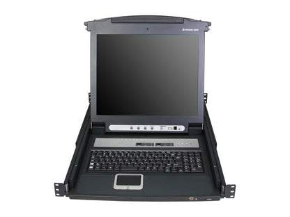 IOGEAR GCL1808KITU 8-Port LCD Combo KVM Switch with USB KVM Cables