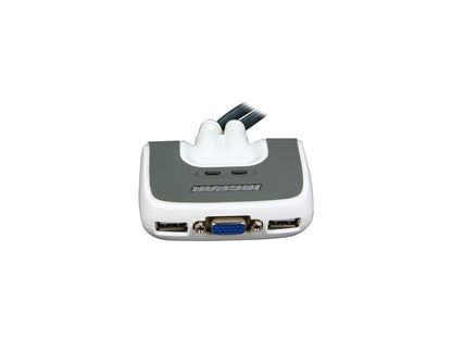 IOGEAR GCS632UW6 MiniView Micro USB PLUS 2-Port KVM Switch
