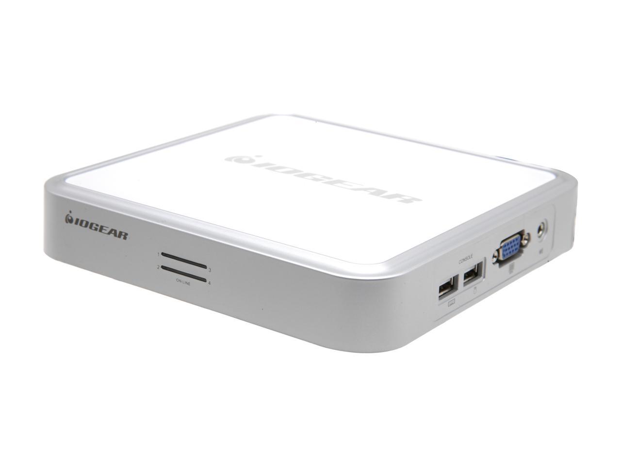 IOGEAR GCS634UW6 MiniView 4-Port USB KVM Switch