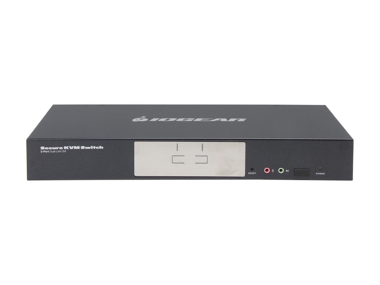 IOGEAR GCS1212TAA 2-Port Dual-Link DVI Secure KVM Switch