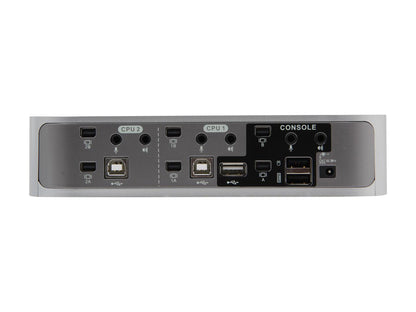 IOGEAR GCS1924 4-port DualView Mini DisplayPort KVMP Switch with Peripheral Sharing