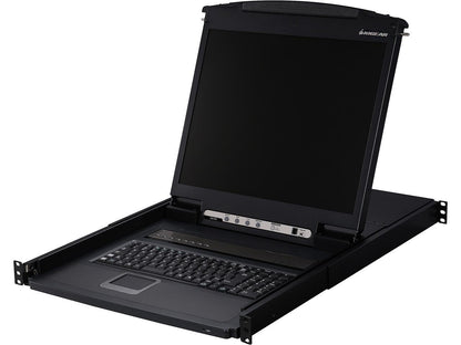 IOGEAR GCL1908KITU 8-Port 19" LCD KVM Drawer Kit with USB KVM Cables