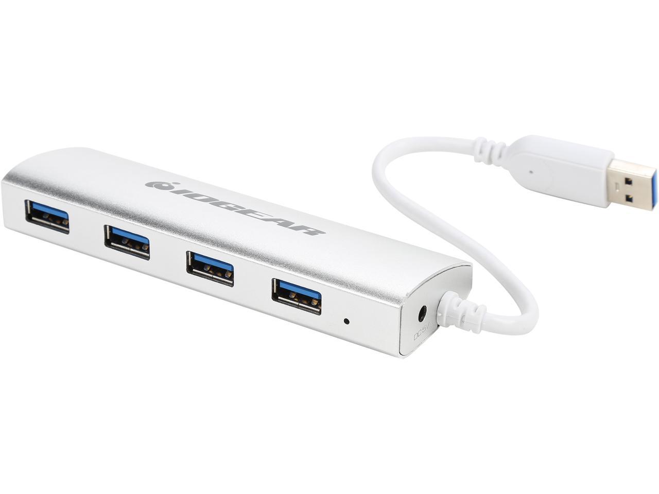 IOGEAR GUH304 Aluminum USB 3.0 4-Port Hub