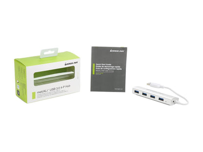 IOGEAR GUH304 Aluminum USB 3.0 4-Port Hub