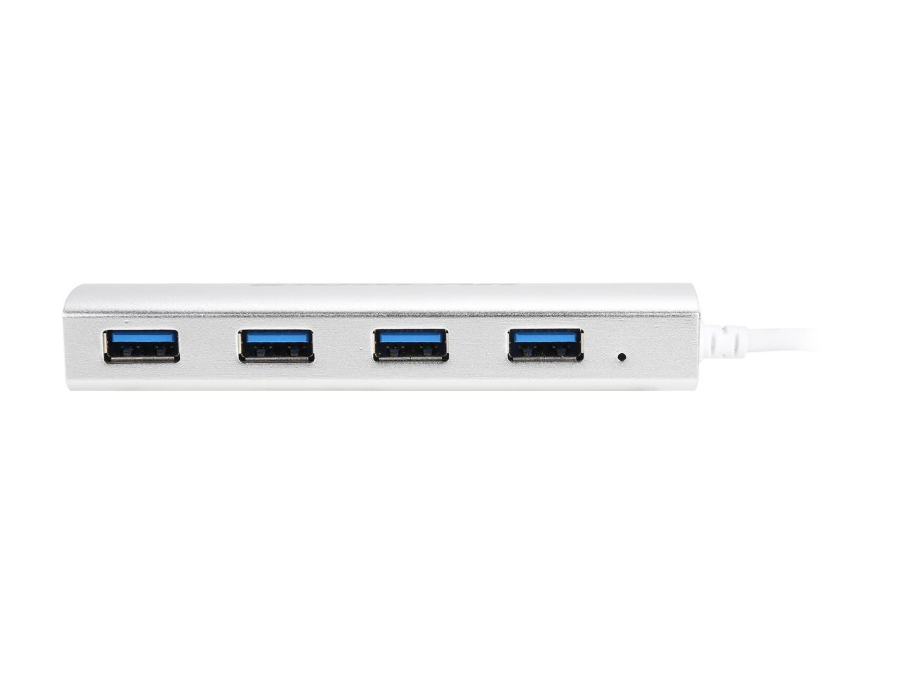 IOGEAR GUH304P Aluminum USB 3.0 4-Port Hub w/PS