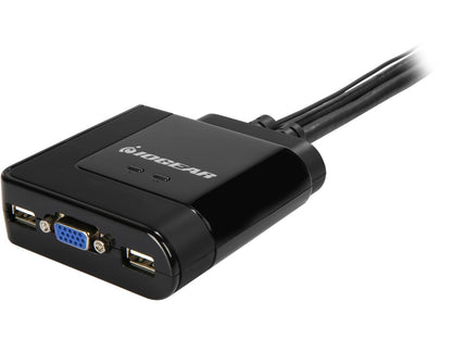 IOGEAR GCS72DPKIT 2-Port VGA and DisplayPort Cable KVM Kit with Audio