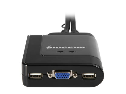 IOGEAR GCS72DPKIT 2-Port VGA and DisplayPort Cable KVM Kit with Audio