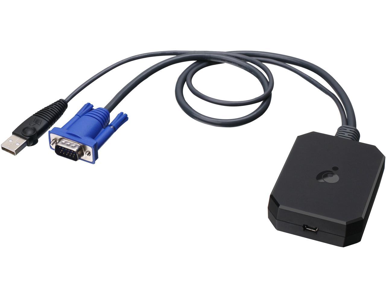 IOGEAR GUC211V Portable Laptop Console Crash Cart Adapter (TAA Compliant)