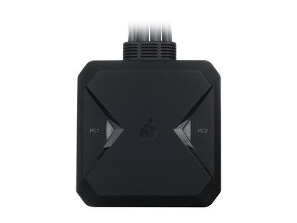 IOGEAR GCS52DP 2-Port USB DisplayPort Cable KVM Switch