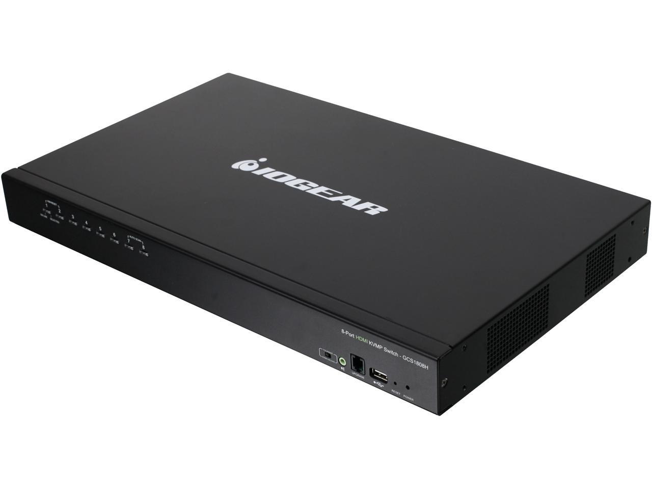 IOGEAR GCS1808H 8-Port USB HDMI KVM Switch with Audio (TAA Compliant)