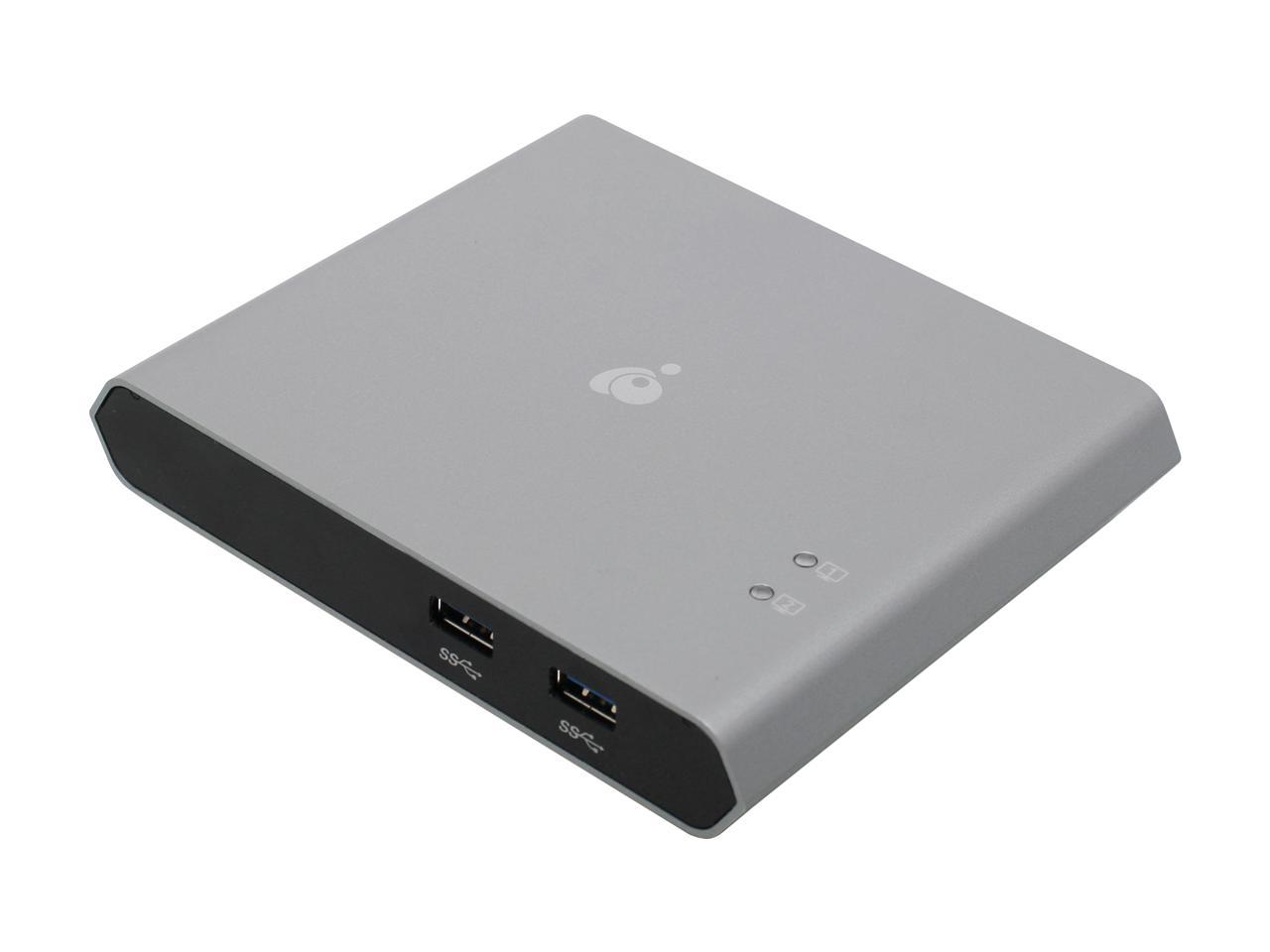 IOGEAR Access Pro GUD3C04 2-Port USB-C KVM Switch with Power Delivery (TAA Compliant)