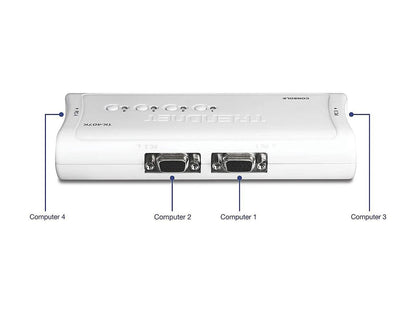 TRENDnet TK-407K 4-Port KVM Switch Kit (Version v1.3R)