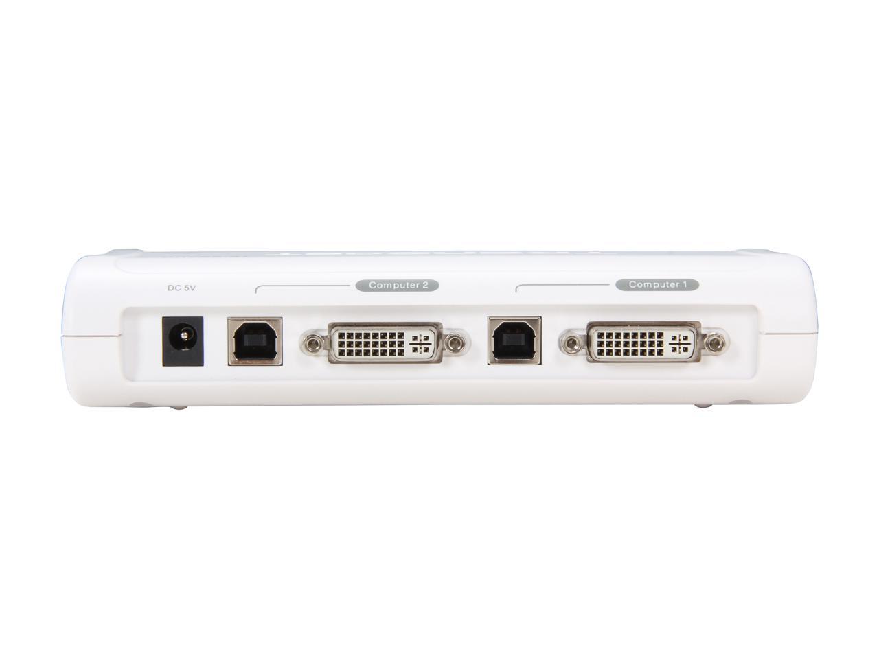 TRENDnet TK-204UK 2-Port DVI USB KVM Switch with Audio Kit