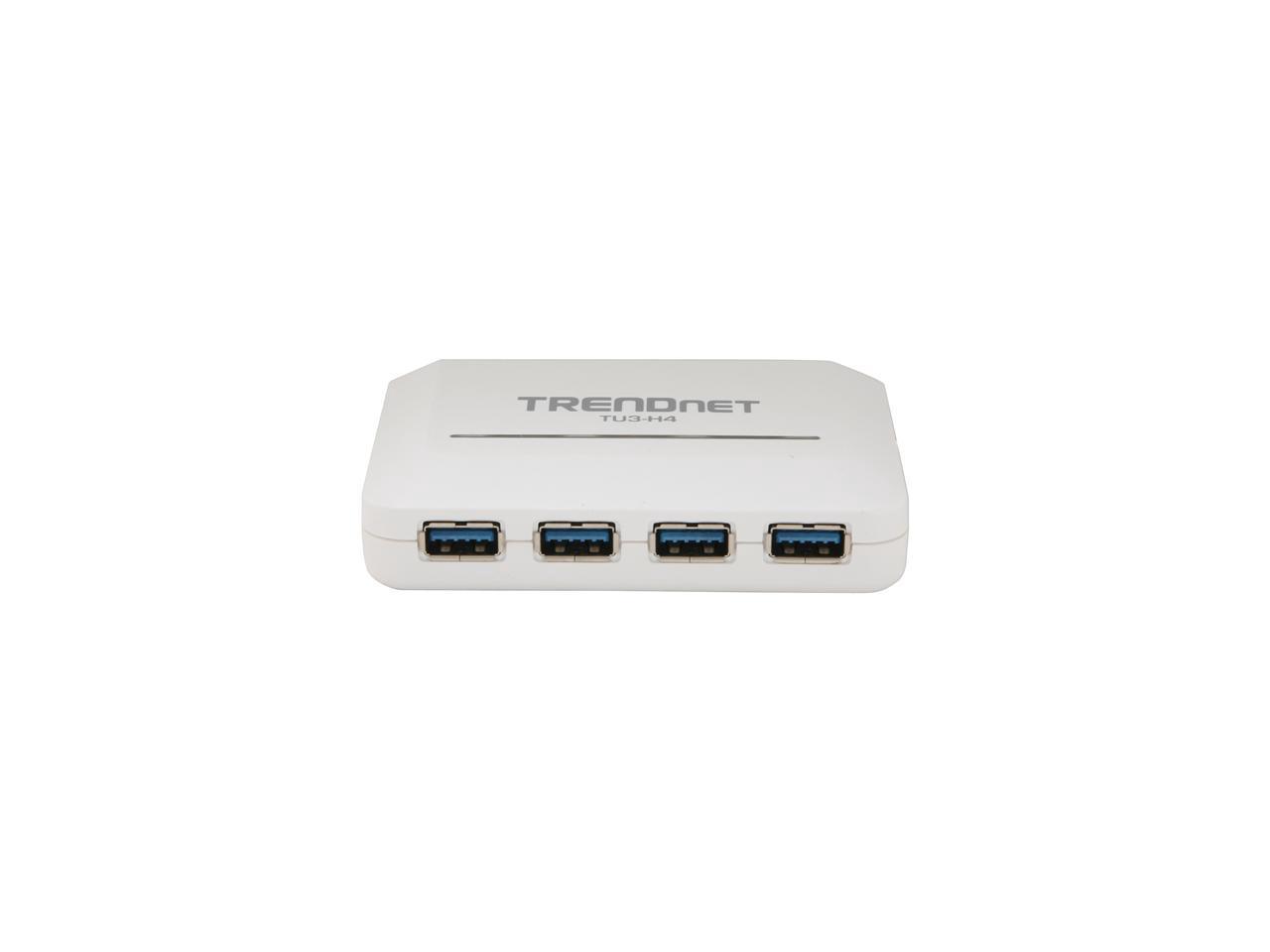 TRENDnet 4-Port USB 3.0 Hub, TU3-H4 (Version v3.0R)