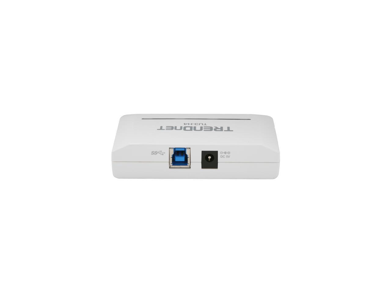 TRENDnet 4-Port USB 3.0 Hub, TU3-H4 (Version v3.0R)