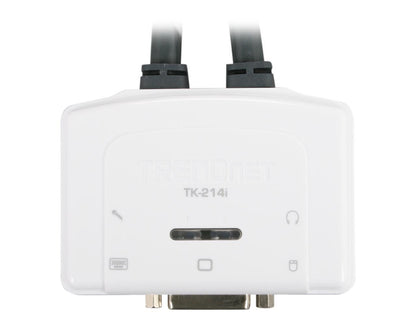 TRENDnet TK-214I 2-Port DVI USB KVM Switch Kit with Audio