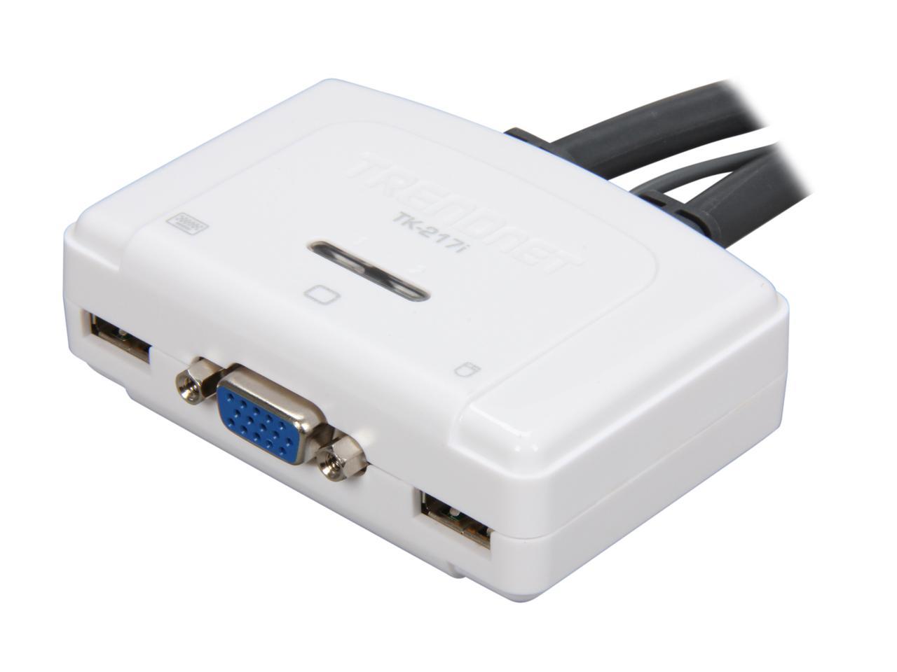 TRENDnet TK-217I 2-Port USB KVM Switch