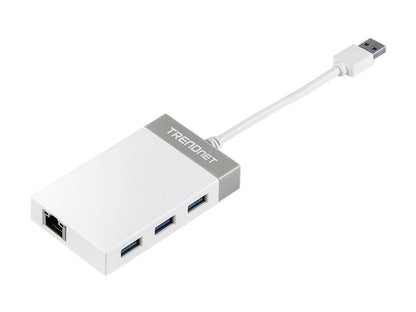 TRENDnet USB 3.0 to Gigabit Adapter + USB Hub, TU3-ETGH3 (Version v2.0R)