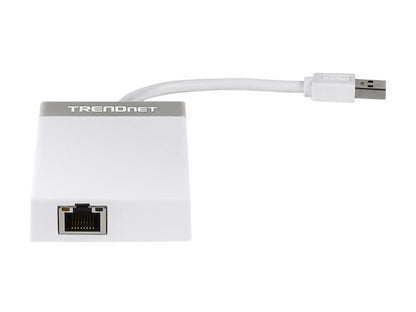 TRENDnet USB 3.0 to Gigabit Adapter + USB Hub, TU3-ETGH3 (Version v2.0R)