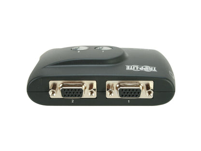TRIPP LITE B004-VUA2-K-R 2-Port Compact USB KVM Switch w/Audio and Cable