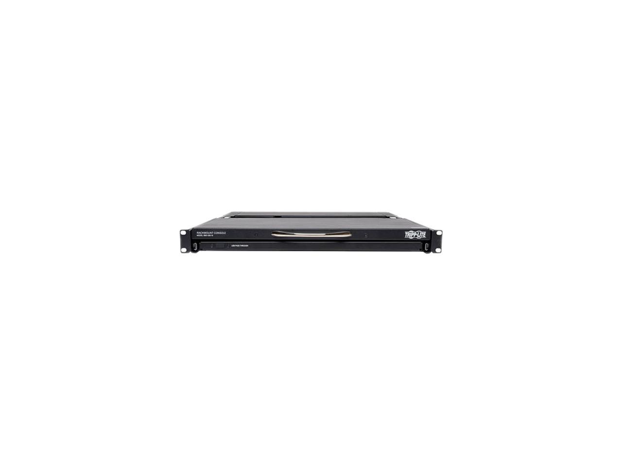 Tripp Lite Rack Mount KVM Console, 19 in. LCD Display Monitor, 1U, with Touch Pad (B021-000-19)