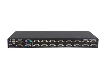 Tripp Lite 16-Port 1U Rack-Mount USB/PS2 KVM Switch with On-Screen Display (B042-016)