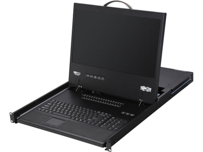 Tripp Lite 16-Port 1U Rack-Mount Console KVM Switch with 19-in. LCD, PS/2 or USB, VGA, TAA (B040-016-19)