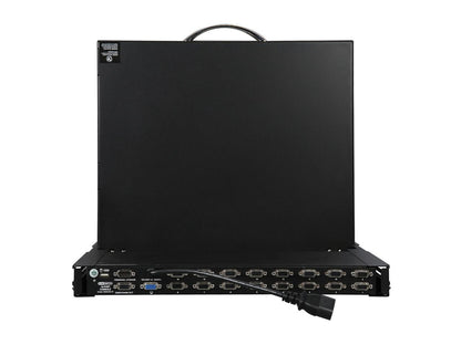 Tripp Lite 16-Port 1U Rack-Mount Console KVM Switch with 19-in. LCD, PS/2 or USB, VGA, TAA (B040-016-19)